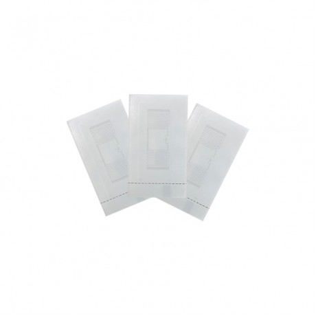 Manufacturer customized UHF RFID laundry label passive long-distance high-temperature resistant sewing laundry fabric tag